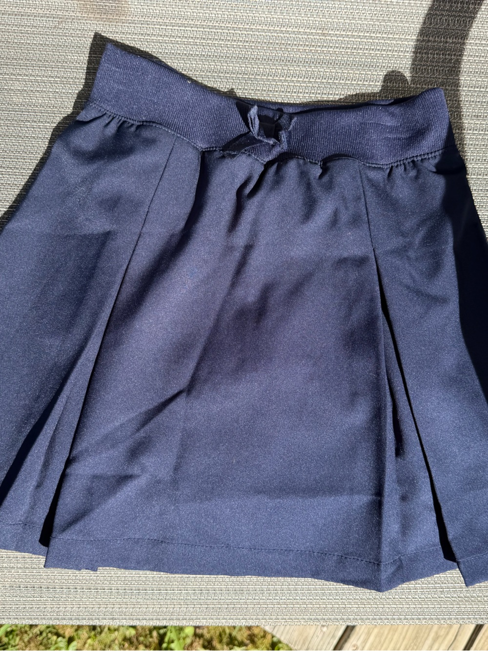 Girl’s French Toast Navy Pleated - Skirt Classic High-Waist Style